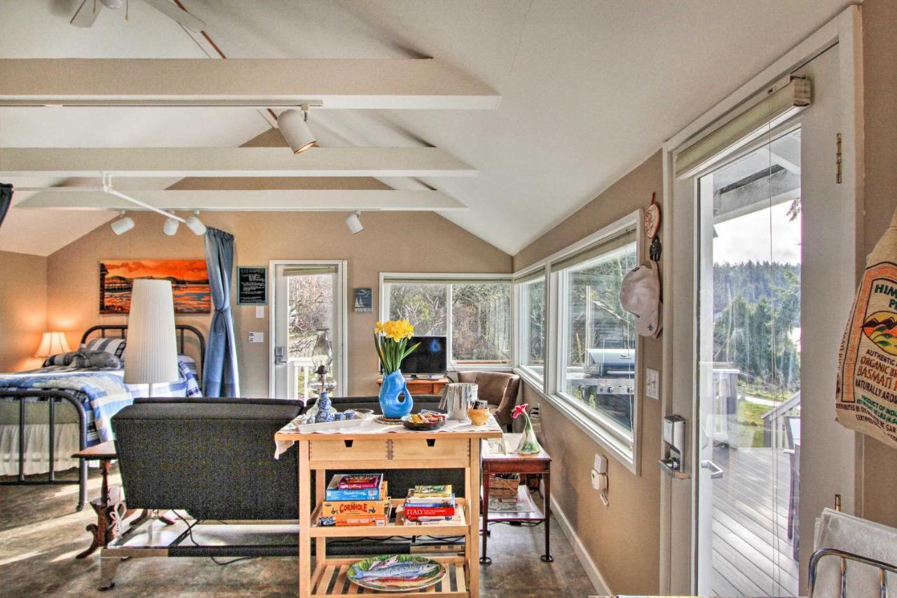 Idyllic Waterfront Cottage With Beach And Sunset Views Port Townsend Exterior foto