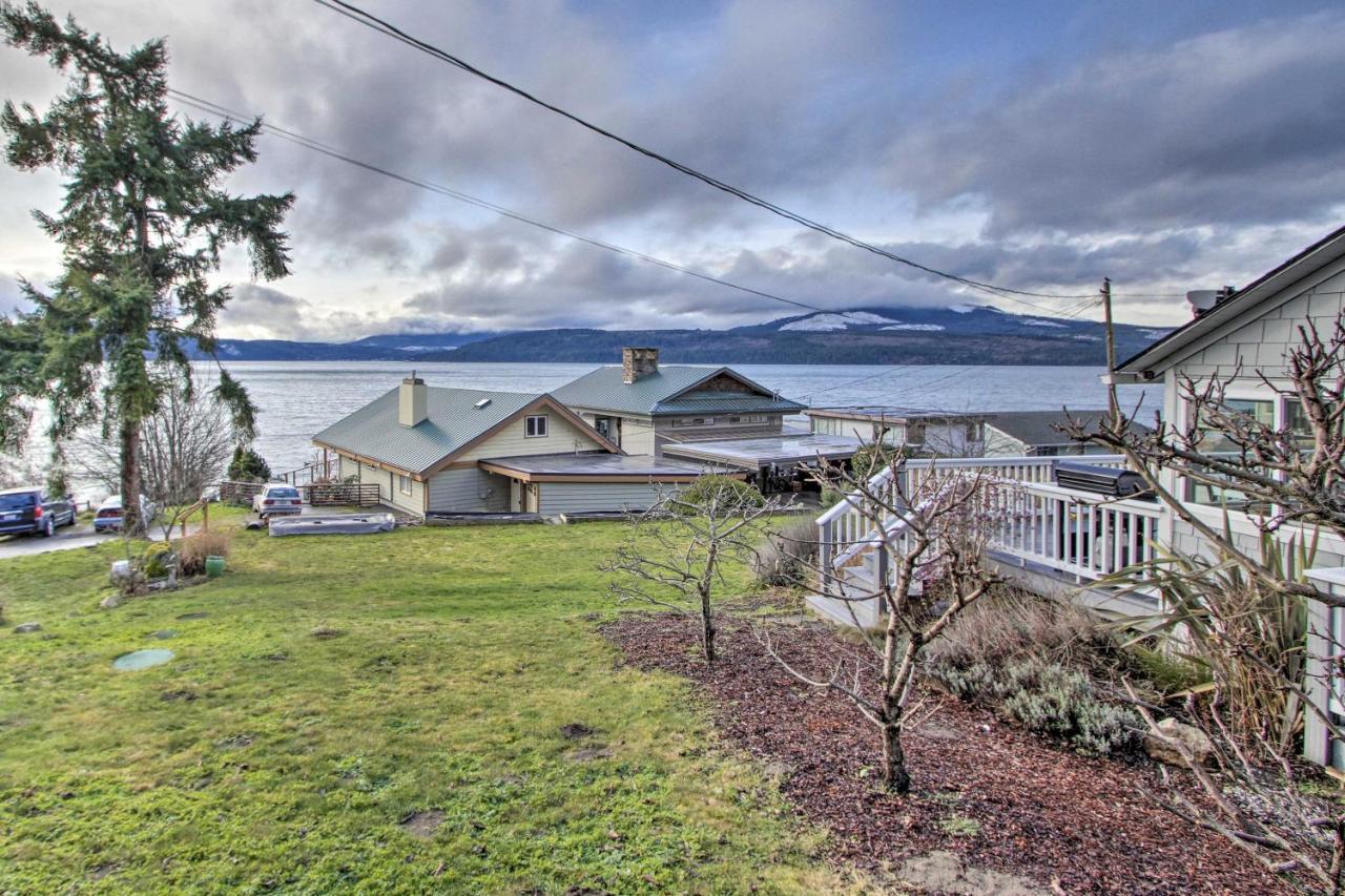 Idyllic Waterfront Cottage With Beach And Sunset Views Port Townsend Exterior foto